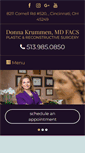 Mobile Screenshot of krummenplasticsurgery.com